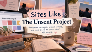 10 Sites Like The Unsent Project for Messages You Never Sent
