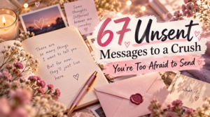 67 Unsent Messages to a Crush You’re Too Afraid to Send